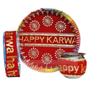 Happy KarwaChauth Thali Set