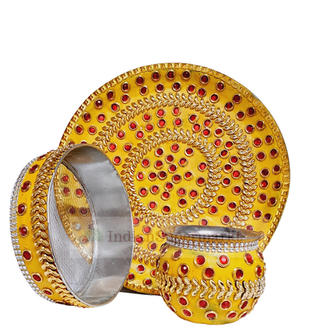 Karwa Chauth Thali Set - indiansupermarkt