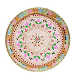 Pink Embroidery Karwachauth Thali Set