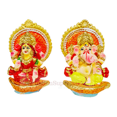 Clay Idols Laxmi Ganeshji