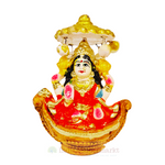 Diwali Clay Idols Laxmi Ganeshji  Pair with Chattar
