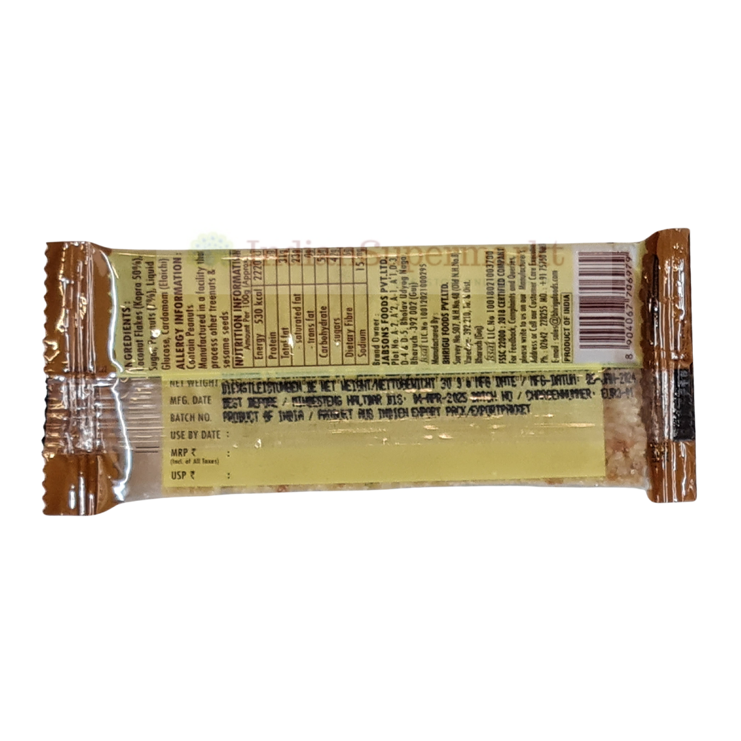 coconut chikki 