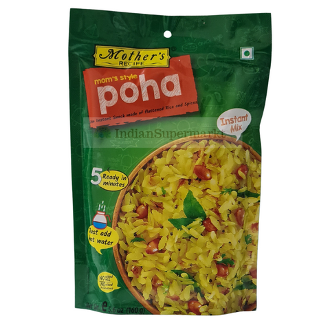 Mother's Recipe Instant Poha Regular 160gm - indiansupermarkt 