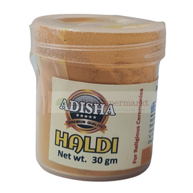 Adisha Haldi Powder (For Puja) 30gm - IndianSupermarkt