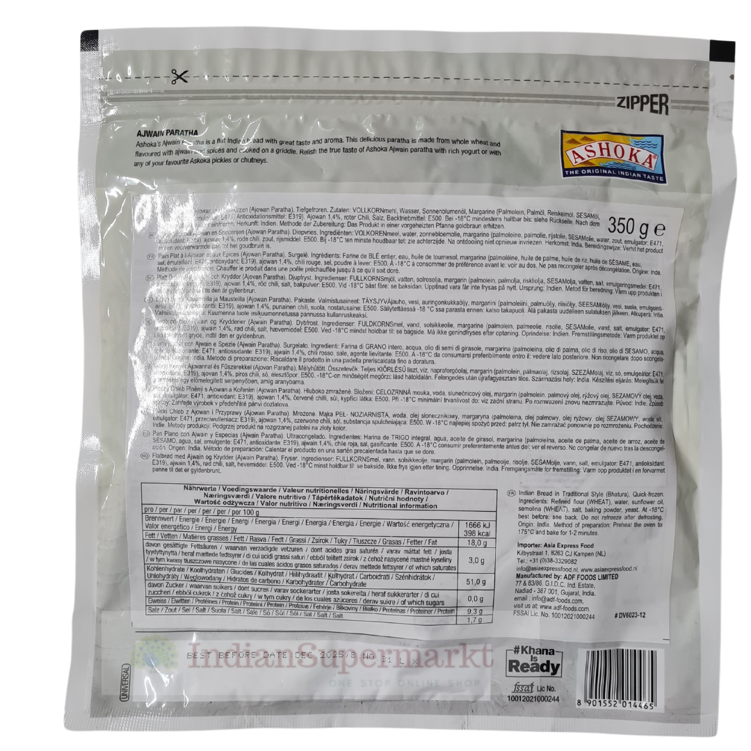 Ashoka  Frozen Ajwain Paratha (Deliver only Berlin)