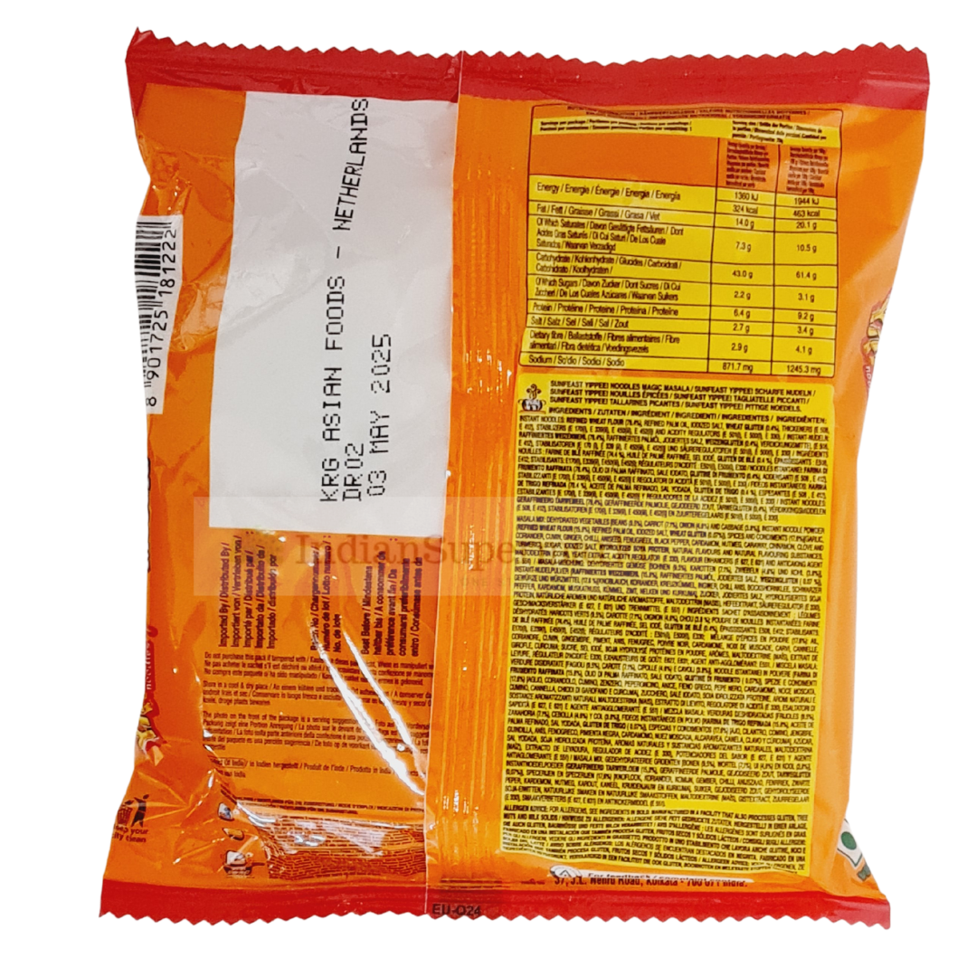 Sunfeast yippee Noodles Magic Masala - 70gm - IndianSupermarkt