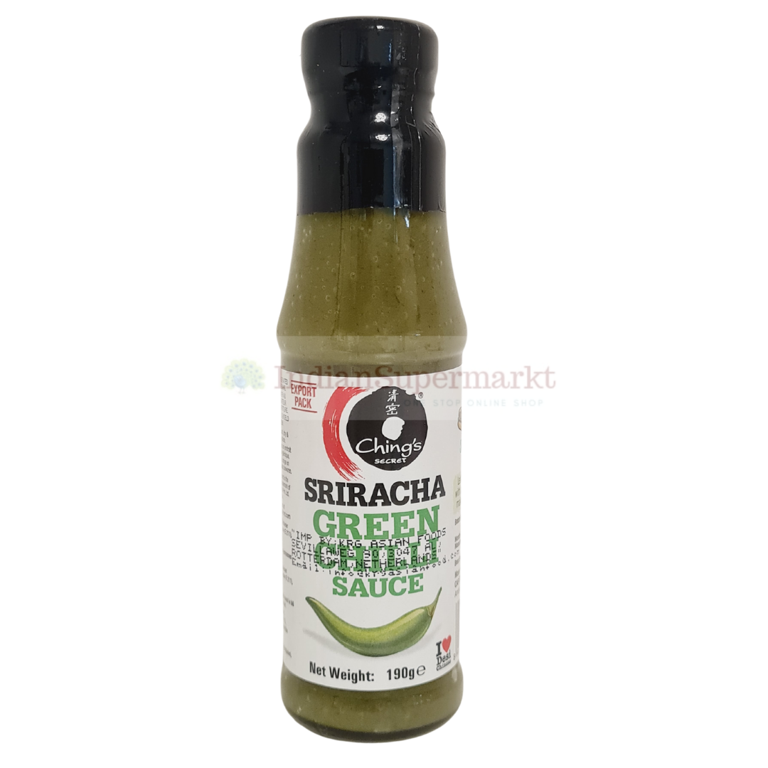 Ching's Sriracha Green Chilli sauce 190gm (BBD : 12.10.2025) - IndianSupermarkt