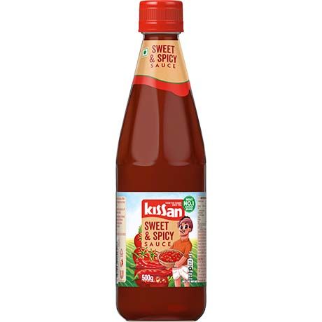 Kissan Tomato Ketchup Sweet & Spicy 500gm