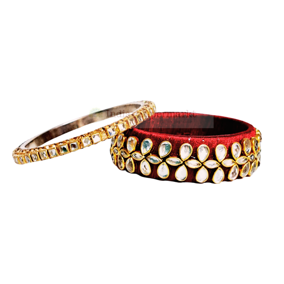 Lac Jaipuri Red Bangles - indiansupermarkt