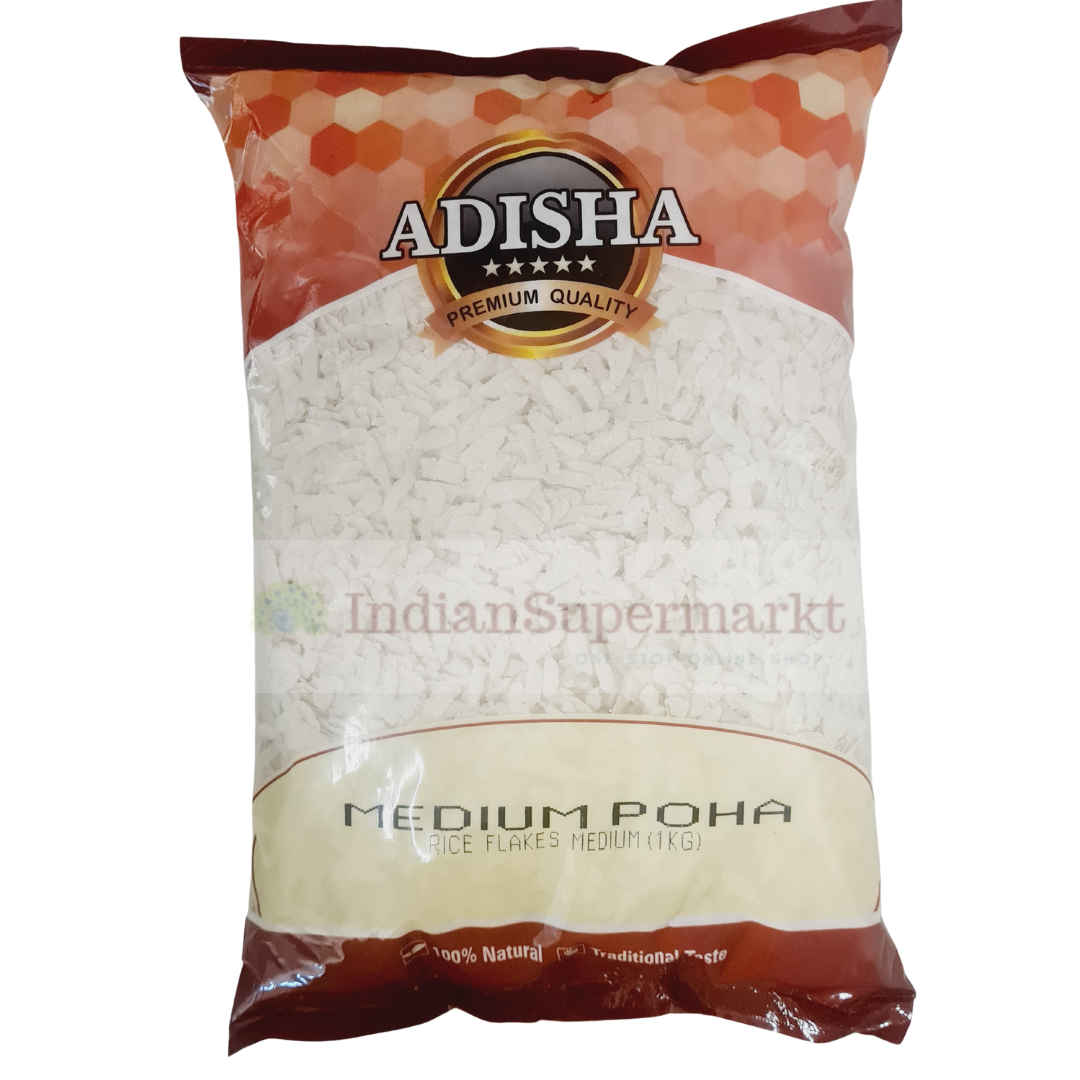 Adisha Poha Medium 1Kg - IndianSupermarkt