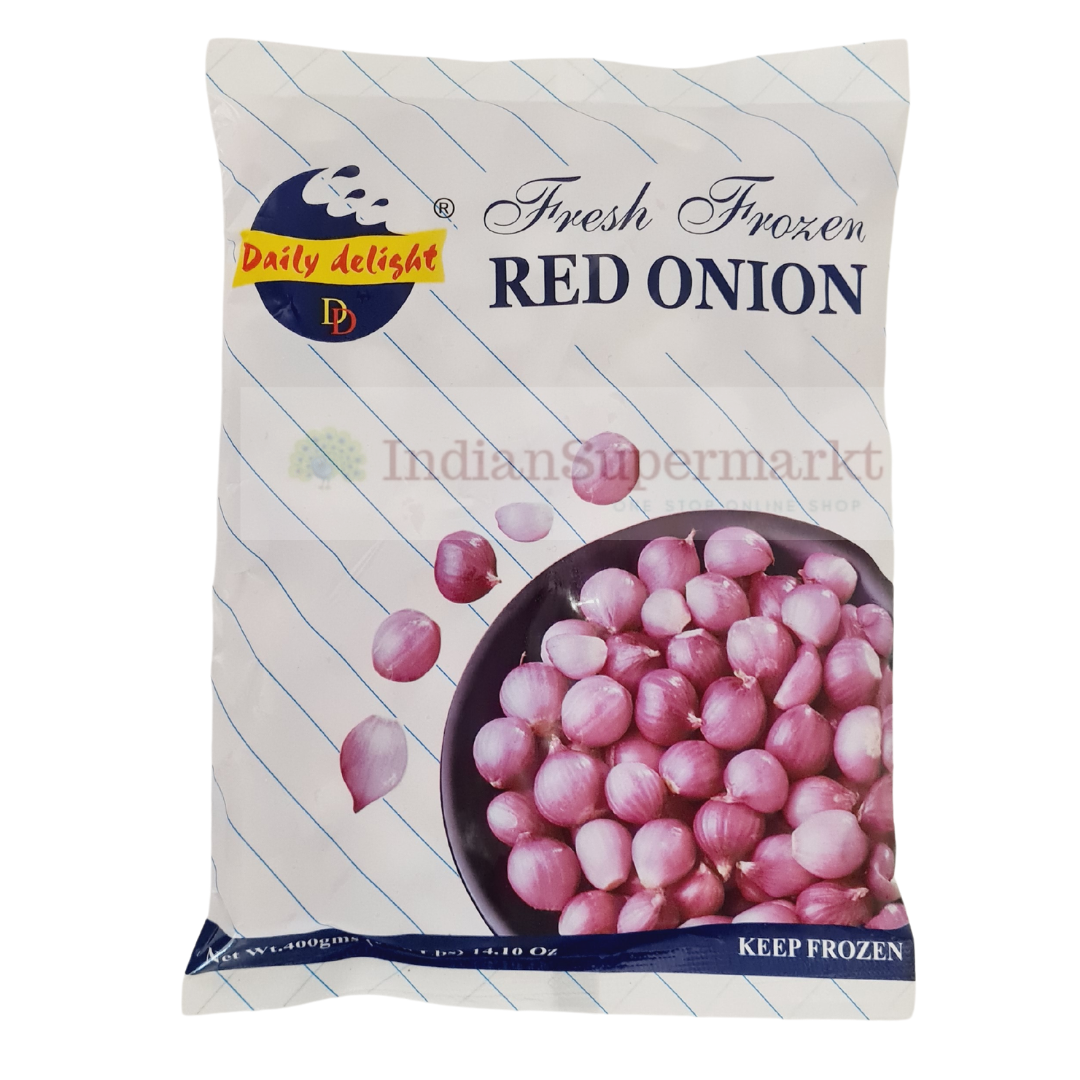 Daily Delight Frozen Red Onion (Shallots ) 400gm (Delivery in Berlin) - IndianSupermarkt