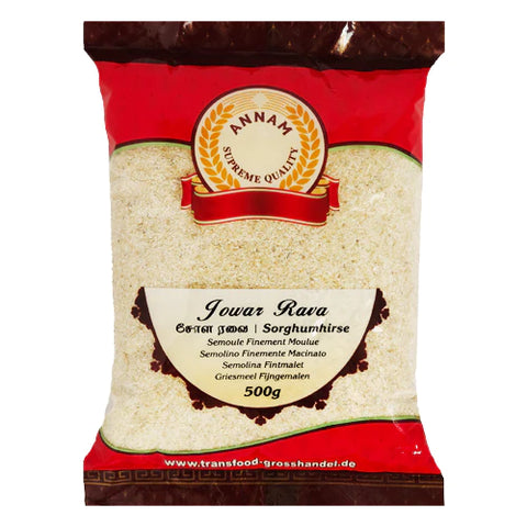 Annam Juwar Rava 500gm - indiansupermarkt