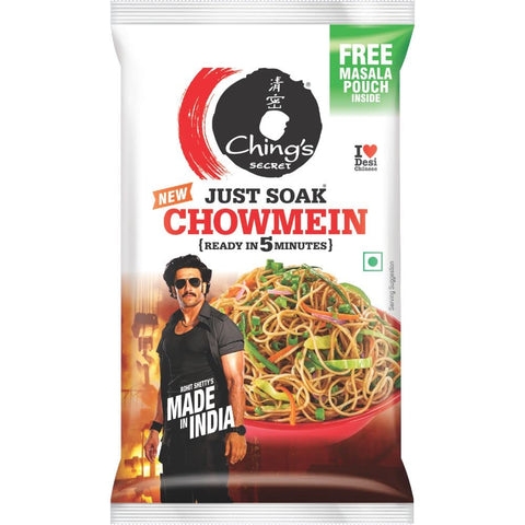 Ching's Just Soak Veg Chowmein 140gm - indiansupermarkt