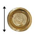 Brass Pooja Thali - Small - IndianSupermarkt