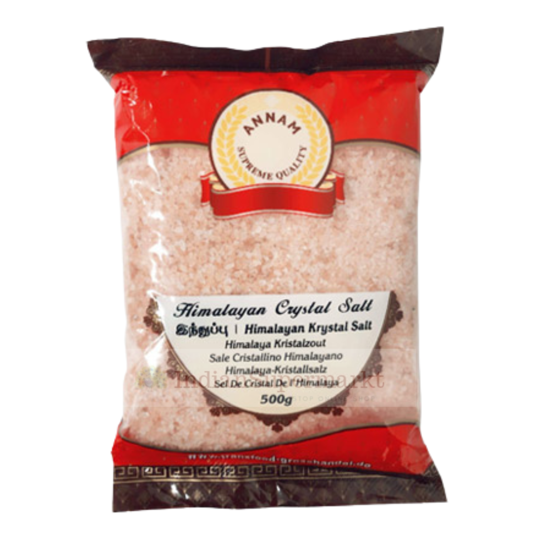 Annam Himalaya Pink Salt 500gm - IndianSupermarkt