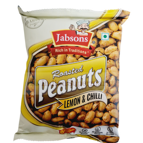 Jabsons Roasted Peanuts Lemon N Chilli  140gm (BBD :18/02/2026 )