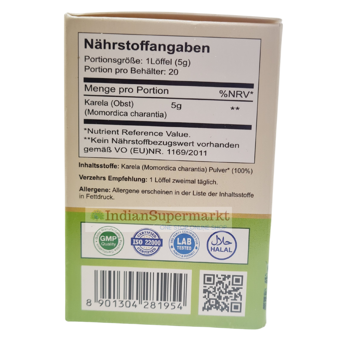 Veda one Karela Powder or Bitter Gourd 100gm