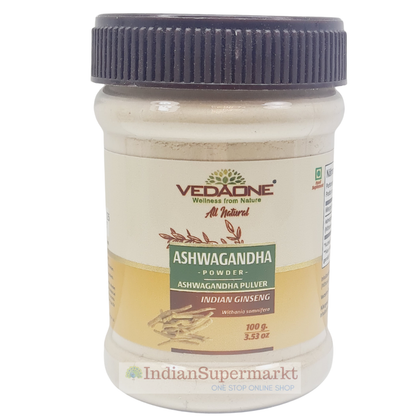Veda one Ashwagandha Powder or Indian Ginseng  100gm