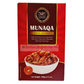 Heera/Top OP Munaka Brown Raisins Large 100gm - IndianSupermarkt