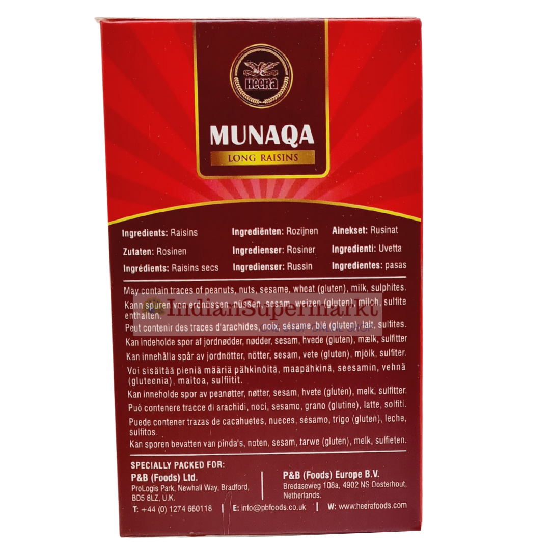 Heera/Top OP Munaka Brown Raisins Large 100gm - IndianSupermarkt