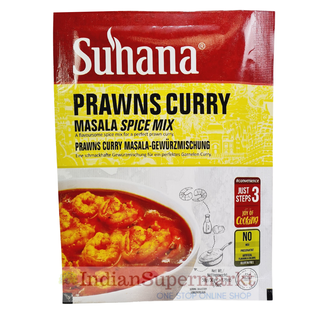 Suhana Prawns Curry mix (Read2Cook) 50gm - IndianSupermarkt