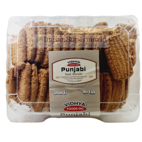 Vidhya Punjabi Sooji Biscuits - Eggless -1kg - IndianSupermarkt