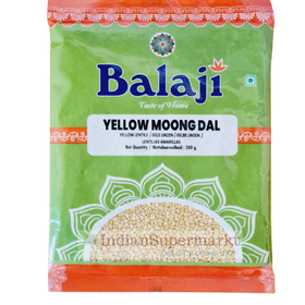 Balaji mung dal washed 500gm - IndianSupermarkt