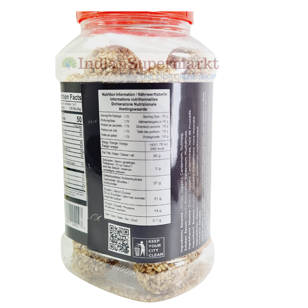 Delicious Delight Sesame seeds Ladoo or Til Ladoo 175gm - IndianSupermarkt