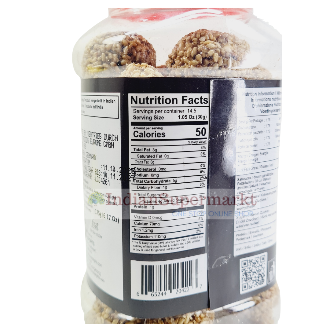 Delicious Delight Sesame seeds Ladoo or Til Ladoo 175gm - IndianSupermarkt