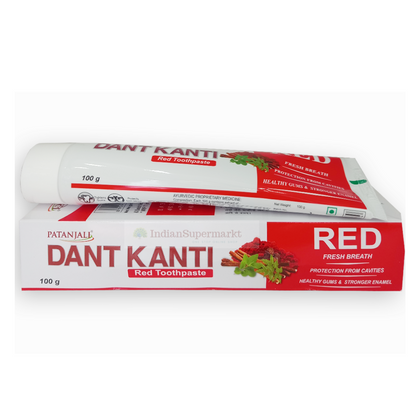 Patanjali Dantkanti Red 100gm - indiansupermarkt