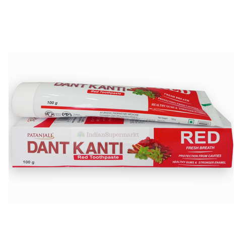 Patanjali Dantkanti Red 100gm - indiansupermarkt