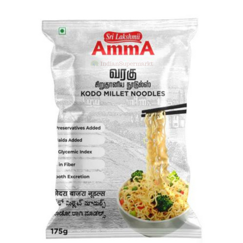 Amma Kodo Millet Noodles 175gm - indiansupermarkt