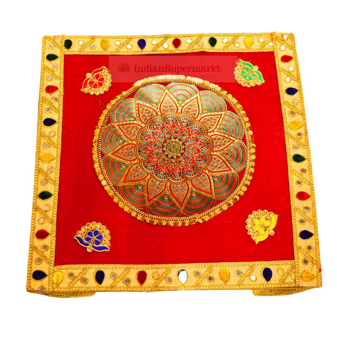 Meenakari Design Chowki or Aasan
