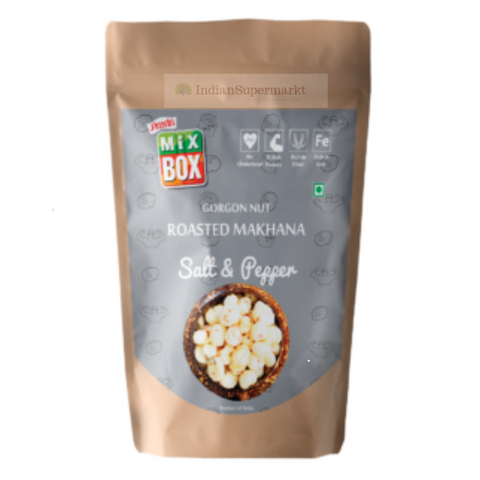 Mix Box Roasted Makhana Salt and Pepper 60gm