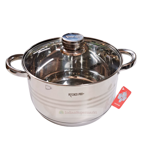 Kitchen Pro+ Casserol or Cooking Pot 3Lt - indiansupermarkt