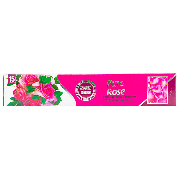 Heera Incense Sticks Pure Rose 15gm