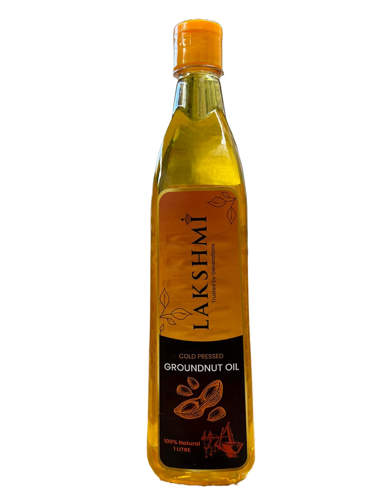 Lakshmi Cold Pressed Peanut Oil 1Lt IndianSupermarkt