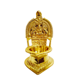 Brass Kamatchi Amman Lamp or Kamakshi Devi Maa Diya Lamp - indiansupermarkt