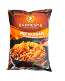 Ganesh Bhel Mix Farsan avaialble at indiansupermarkt. New Packing Ganesh Bhel Farsan