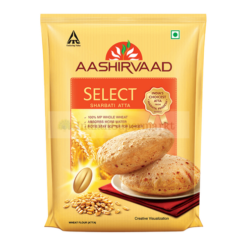 Aashirvaad Atta Select -Sharbati (Indian Pack) 1kg
