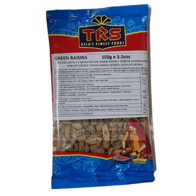 TRS Raisins Green 100gm - IndianSupermarkt