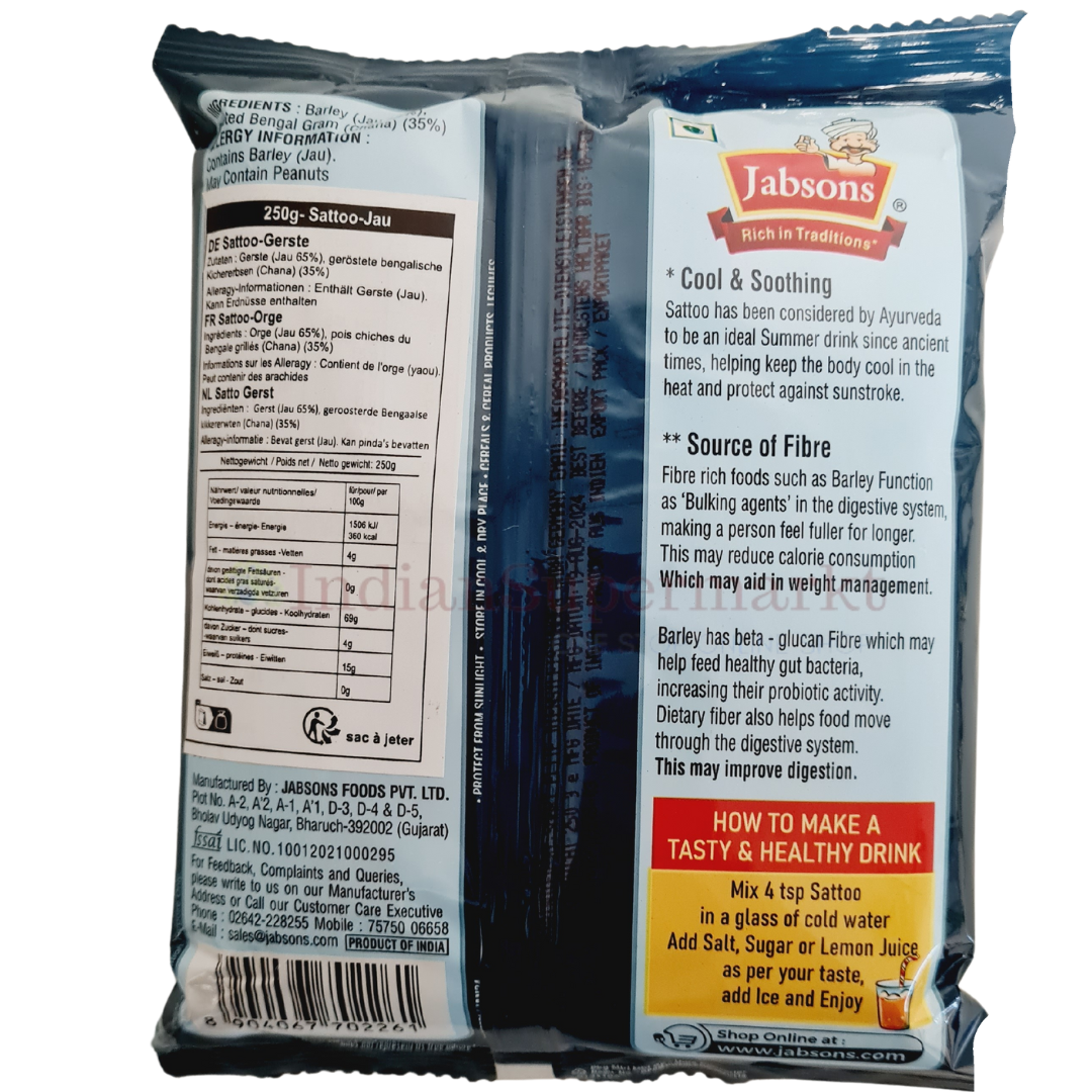 Jabsons Jav Sattu -Barley Drink -250gm