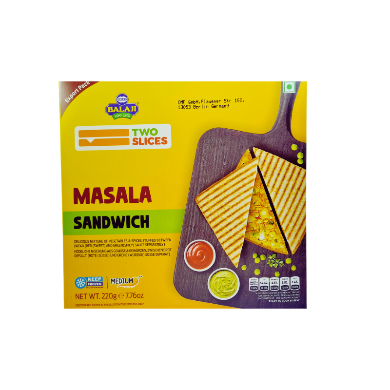 Balaji Frozen Masala Sandwich - indiansupermarkt or ISM