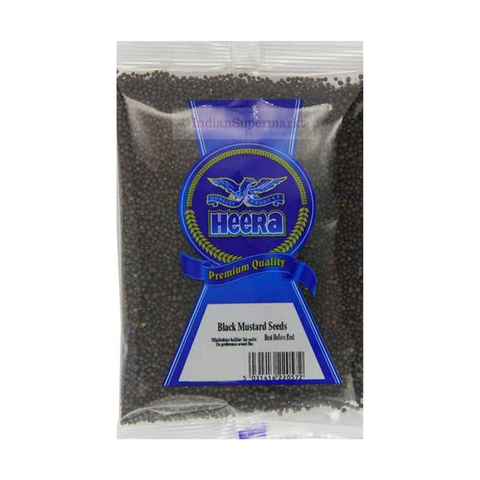 Heera black mustard seeds - indiansupermarkt