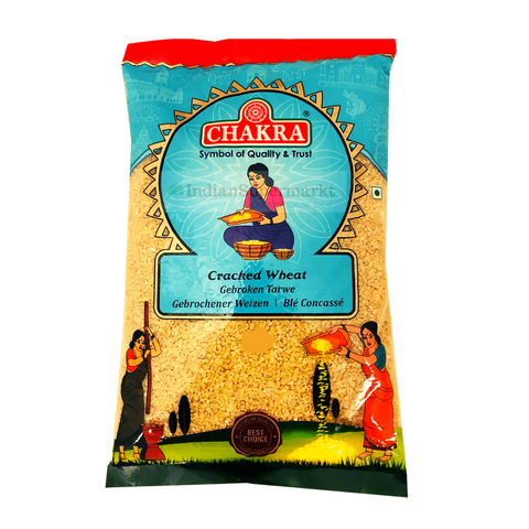 Chakra Dalia or Cracked Wheat 1kg - indiansupermarkt
