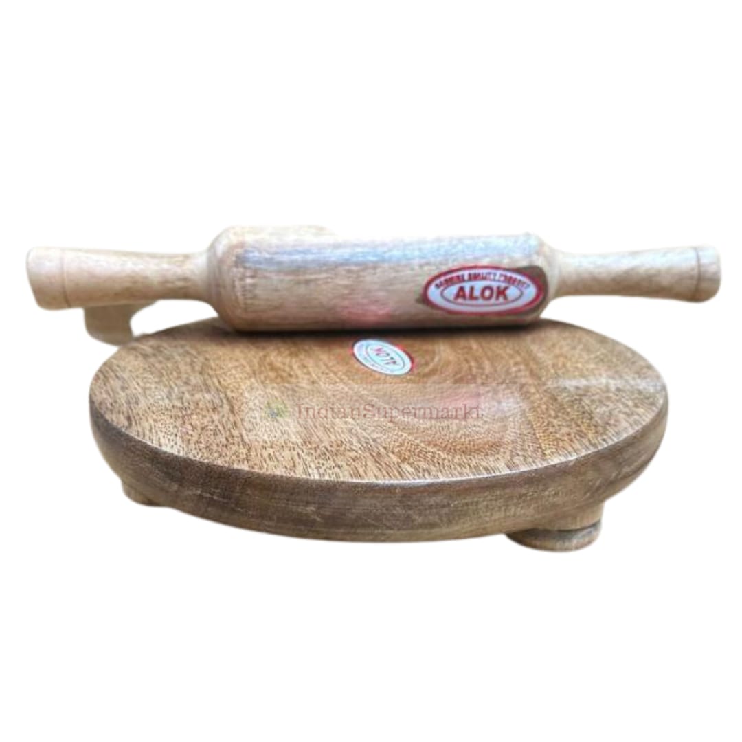 Wooden Chakla Belan Set - indiansupermarkt