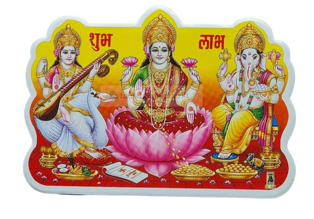 God Stickers Laxmi Ganesh Saraswati - indiansupermarkt