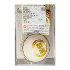 Cricket Leather Ball White - indiansupermarkt