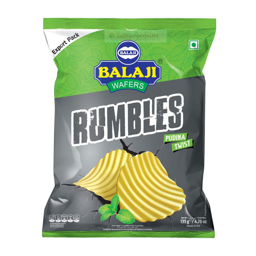 Balaji Rumbles Pudina Twist 135gm - IndianSupermarkt