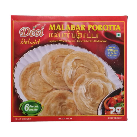 Daily Delight Frozen Masala Parotta - indiansupermarkt